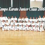 Kempo Junior Class with Instructors 2006